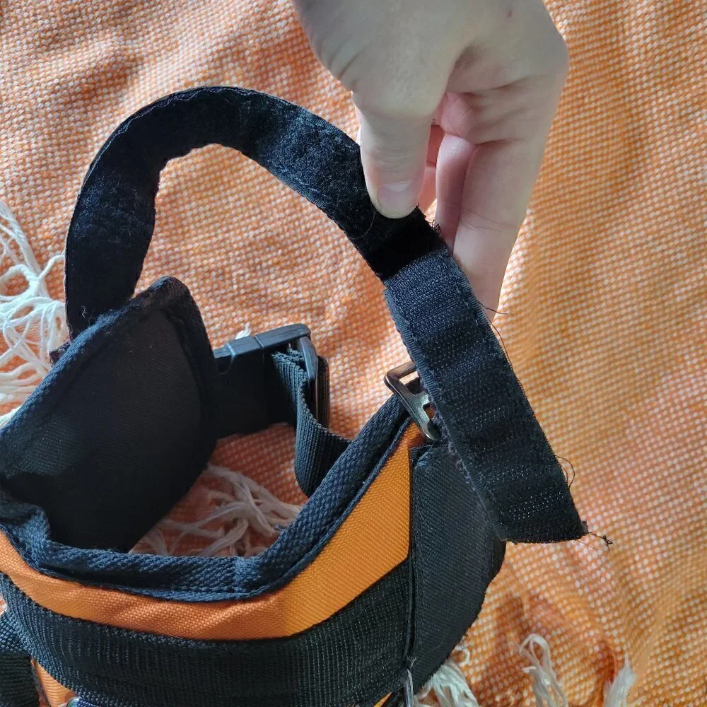 Dean & Tyler Orange And Black Working Dog/Pet Harness Size XX-Small